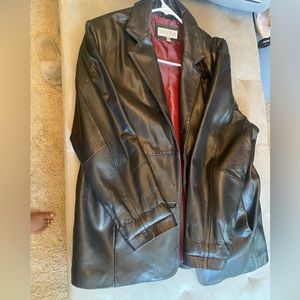Real leather jacket